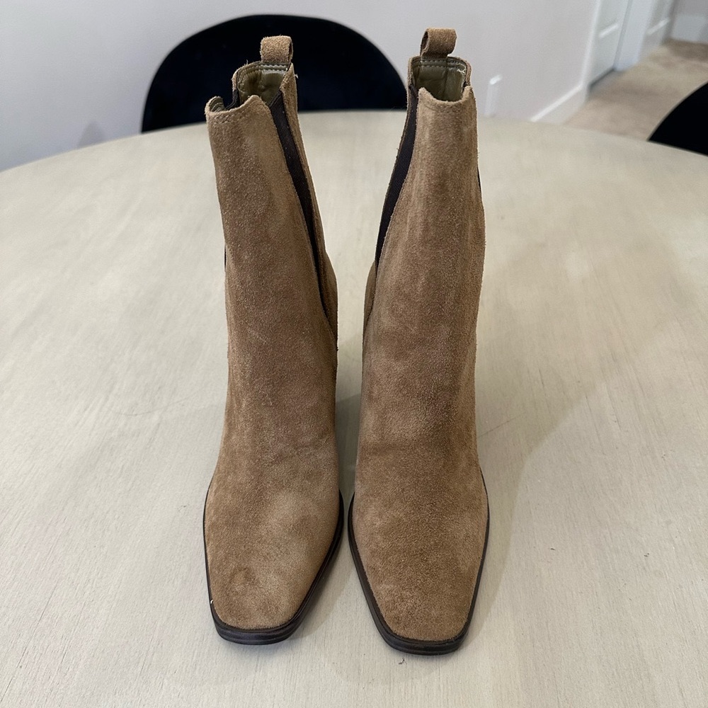 Marc Fisher Suede Ankle Boots